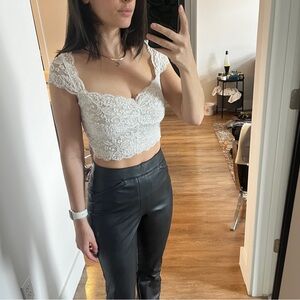 Lacey Garage Crop Top